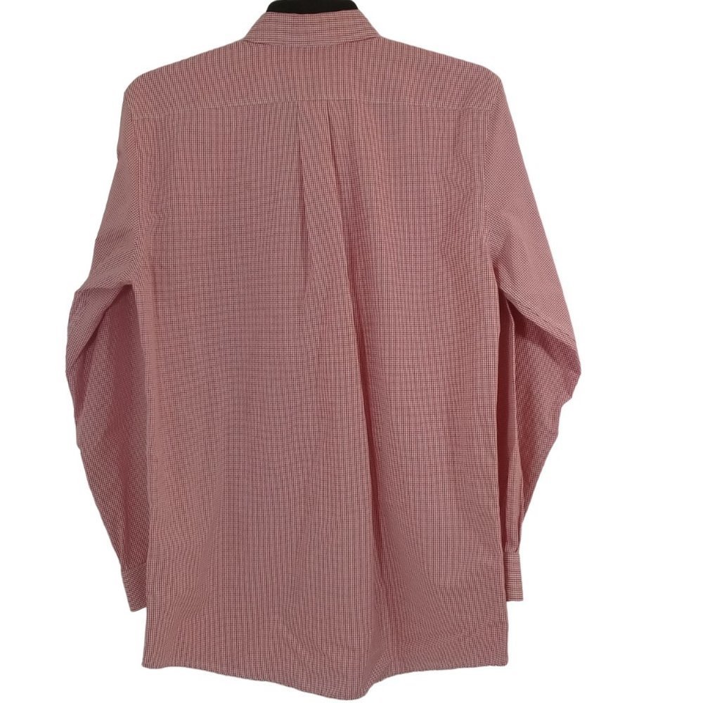 L.L. Bean Men's Check-Patterned Button-Down Long … - image 3